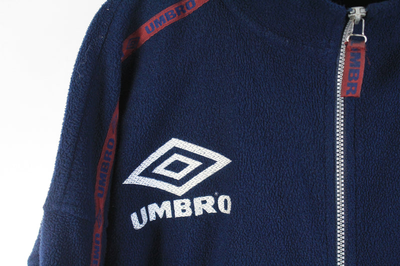 Vintage Umbro Fleece Full Zip XLarge / XXLarge