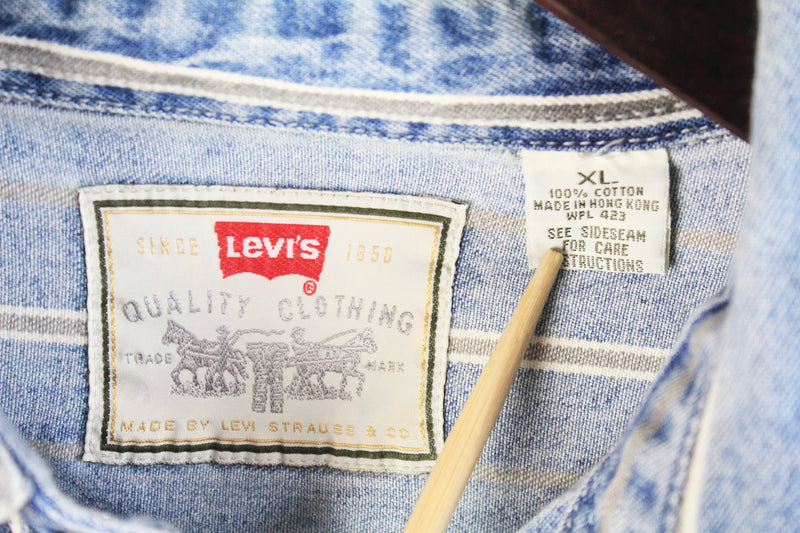 Vintage Levi's Denim Shirt XLarge