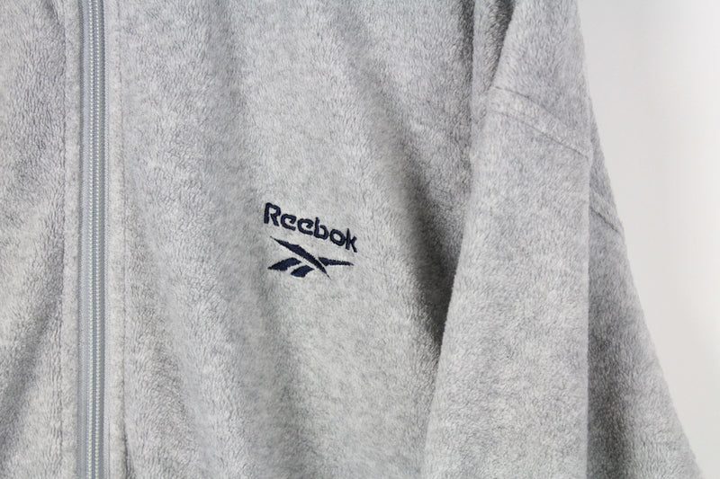 Vintage Reebok Fleece Full Zip XLarge