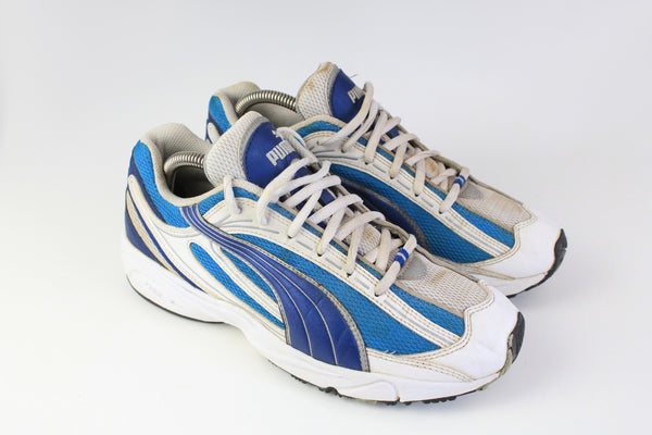 Vintage Puma Sneakers blue 90's sport style rare retro shoes