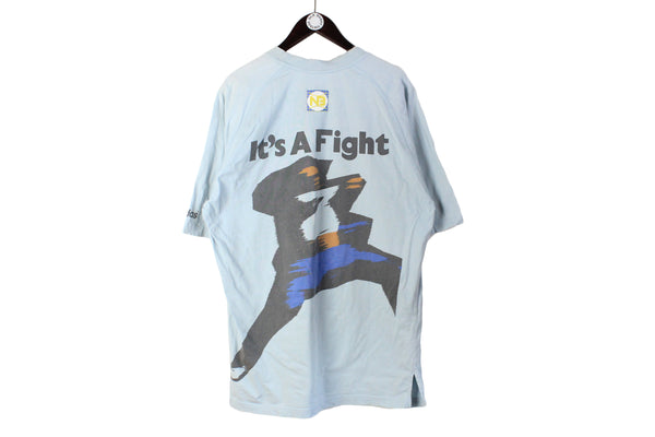 Vintage Adidas "Tennis Ain't A Game. It's a Fight" T-Shirt XLarge