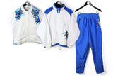 Vintage Adidas Steffi Graf Tennis Tracksuit (Jacket + Pants + T-Shirt) Women's D38