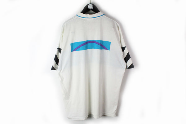 Vintage Adidas Grand Slam Polo T-Shirt XLarge