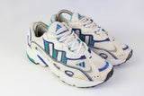 Vintage Adidas Ozweego Sneakers  white blue 90's rare trainers sport style shoes