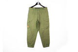 Vintage Fjallraven Pants Large outdoor work wear style olive green cargo pants