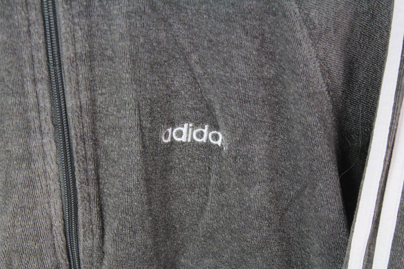 Vintage Adidas Hoodie Full Zip Women's Small / Medium