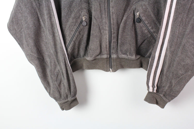 Vintage Adidas Hoodie Full Zip Women's Small / Medium