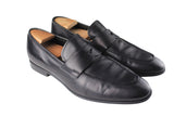 Prada Shoes US 11 black leather moccasin style authentic luxury streetwear