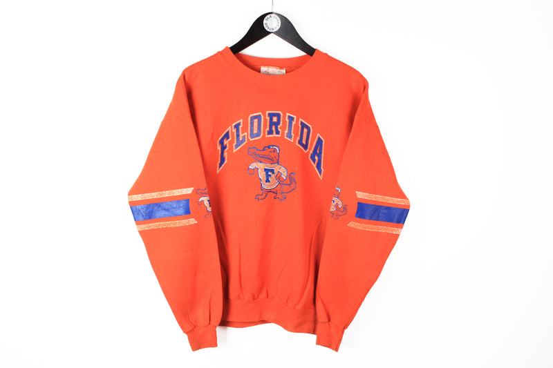 Vintage Florida Gators Sweatshirt Medium NFL orange football NFL crewneck