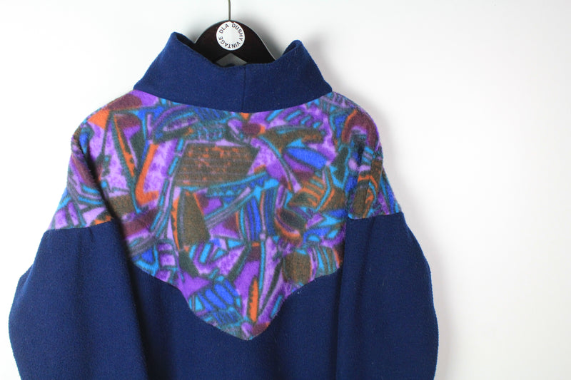 Vintage Fleece Half Zip Medium