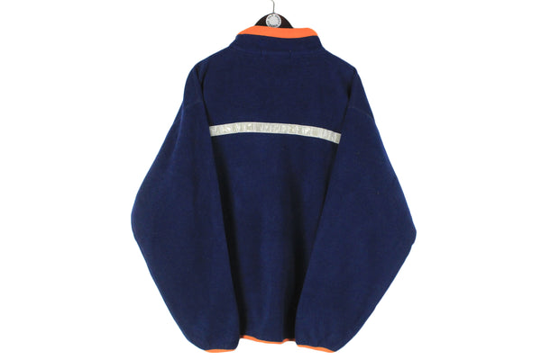 Vintage Nautica Fleece 1/4 Zip XLarge