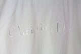 Vintage Christian Dior Bootleg Embroidery Logo T-Shirt Large / XLarge