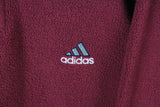 Vintage Adidas Bootleg Fleece 1/4 Zip Small