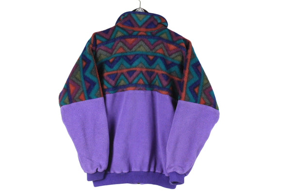 Vintage Salewa Fleece Full Zip Small