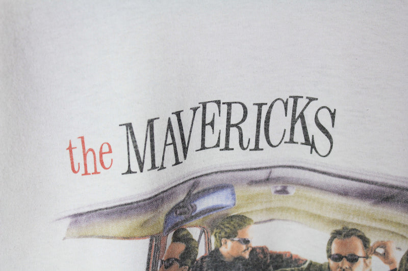 Vintage The Mavericks It's Now It's Live 1998 T-Shirt XLarge
