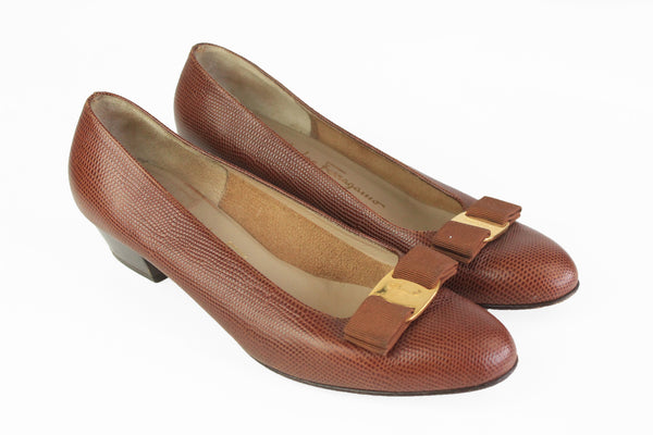 Vintage Salvatore Ferragamo Shoes Women's US 9