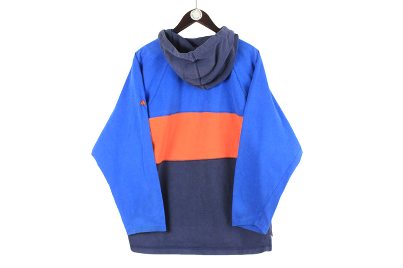 Vintage Adidas Hoodie 1/4 Zip Small