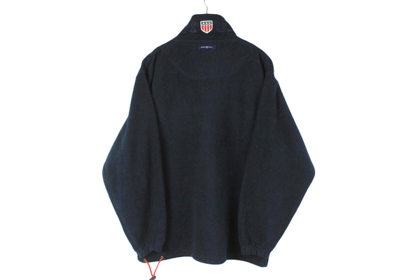 Vintage Gant Fleece 1/4 Zip Large / XLarge