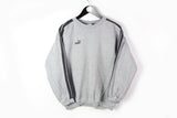 Vintage Puma Sweatshirt Small gray small logo oversize jumper crewneck