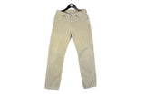 Vintage Levi's 751 Corduroy Pants W 32 L 32 Jeans men's classic style streetwear beige rare retro 90's 80's outfit USA brand work wear