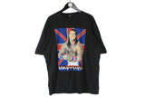 Vintage The British Bulldog Wrestling T-Shirt XLarge 90s big logo cotton tee