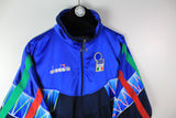 Vintage Diadora Italy Team Track Jacket XLarge