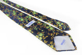 Vintage Kenzo Tie floral pattern 90's homme retro style classic accessories