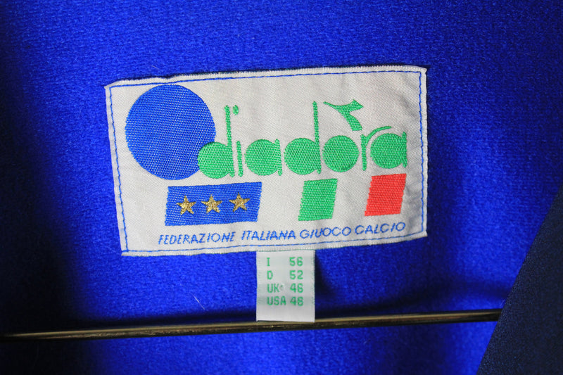 Vintage Diadora Italy Team Track Jacket XLarge