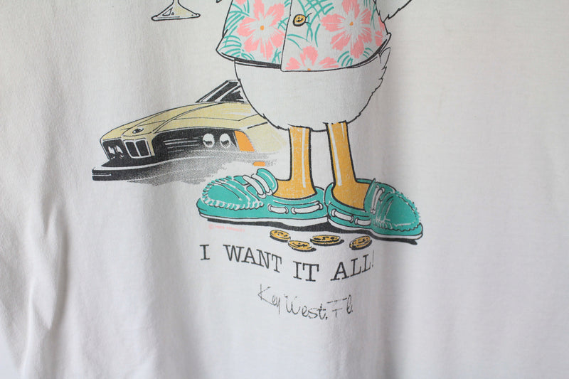 Vintage Delta I Want It All T-Shirt Large