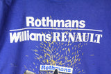 Vintage Rothmans Williams Renault F1 T-Shirt Large