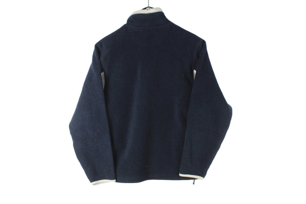 Vintage Asics Fleece 1/4 Zip Women's Small / Medium