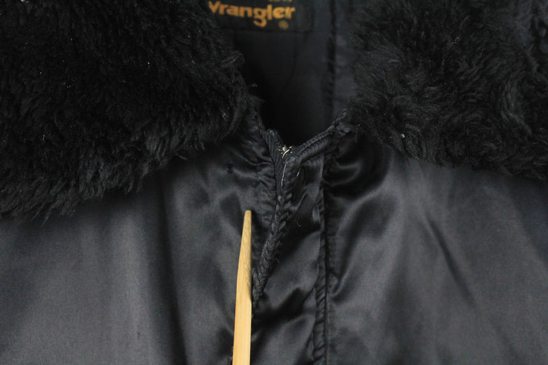 Vintage Wrangler Fly Jacket Large