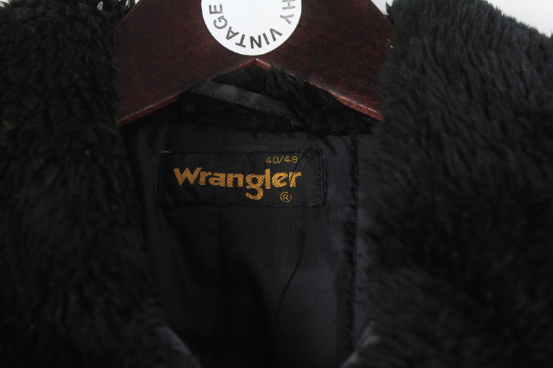 Vintage Wrangler Fly Jacket Large