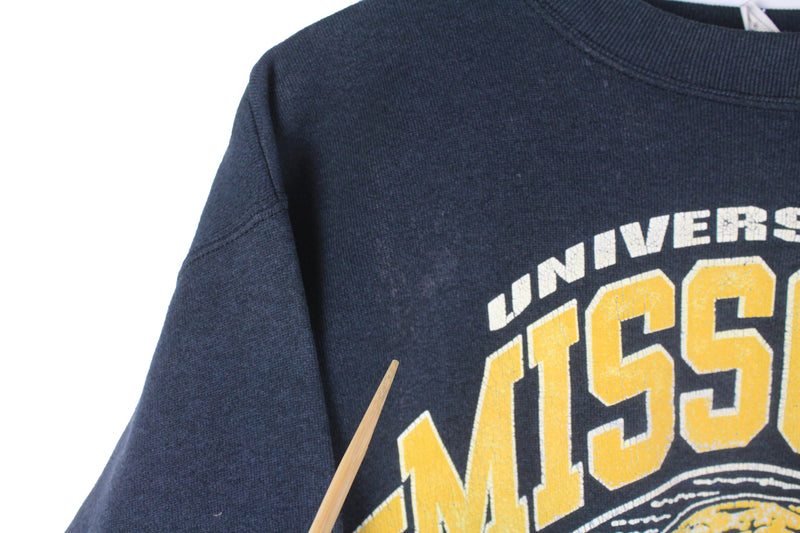 Vintage University Missouri Tigers Sweatshirt Small