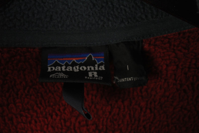 Vintage Patagonia Polartec Fleece Full Zip Medium