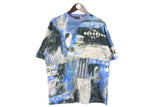 Vintage Kenzo T-Shirt Medium authentic luxury 90s retro streetwear abstract pattern