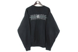 Vintage Warriors University of Hawaii Jansport Sweatshirt XLarge black big logo sport style crewneck USA jumper 