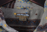 Vintage Atlas for Men Fleece Shirt Large