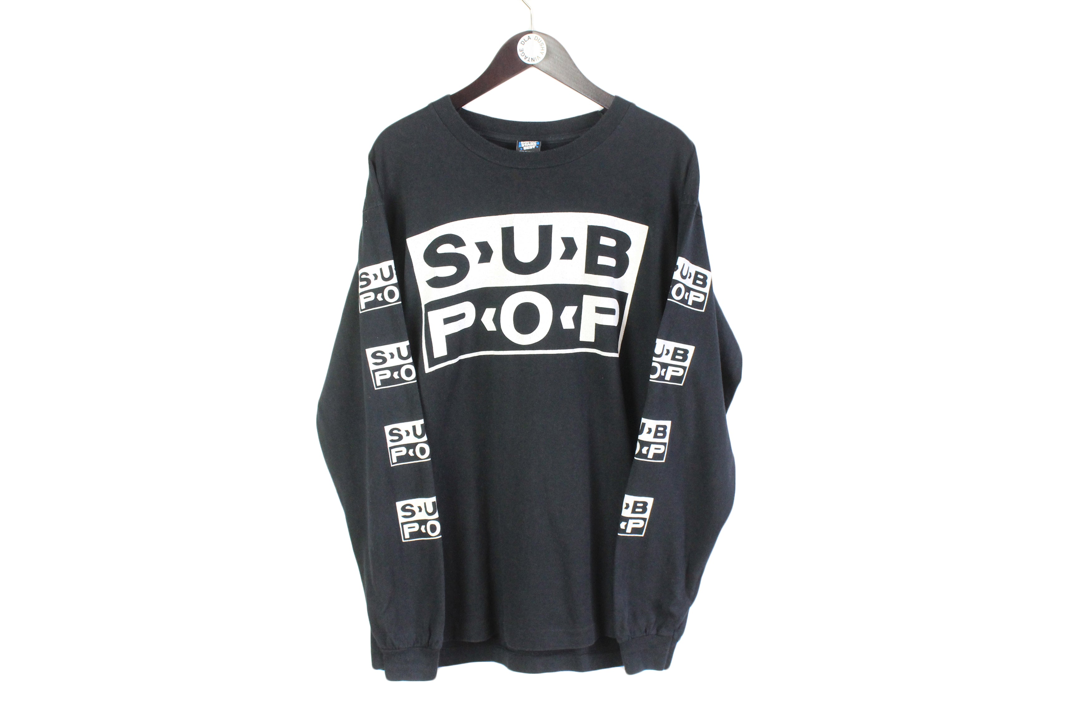 Vintage Sub Pop Long Sleeve T-Shirt XLarge – dla dushy