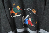 Vintage Ski Sweater XLarge