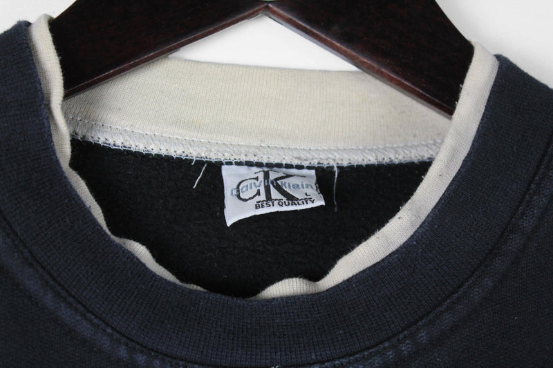 Vintage Calvin Klein Bootleg Sweatshirt Medium