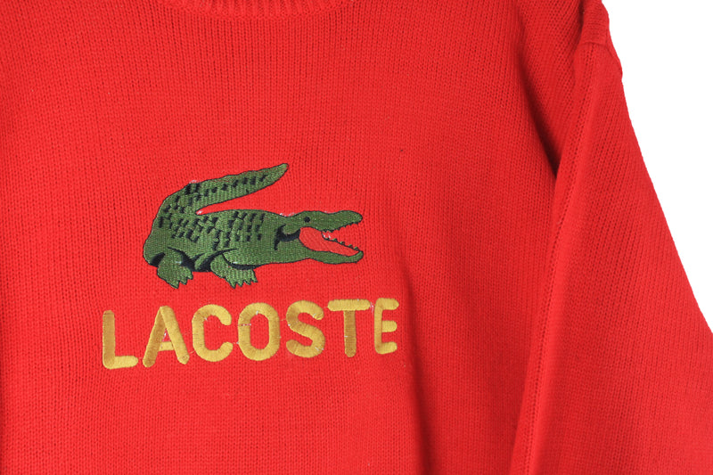 Vintage Lacoste Bootleg Sweater Small