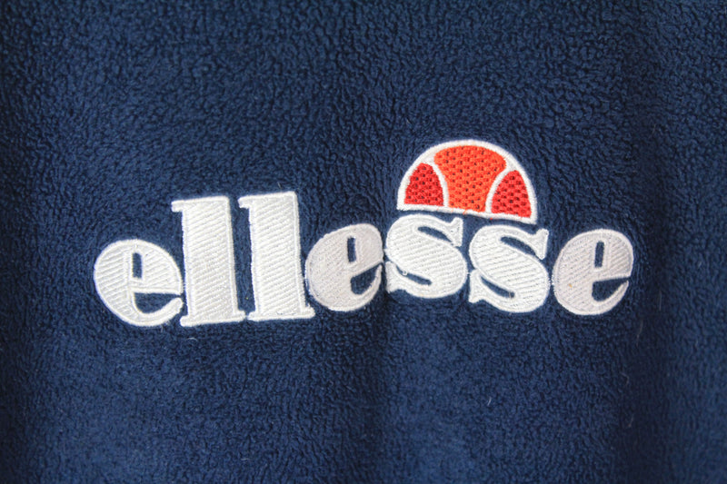 Vintage Ellesse Fleece Turtleneck Medium / Large