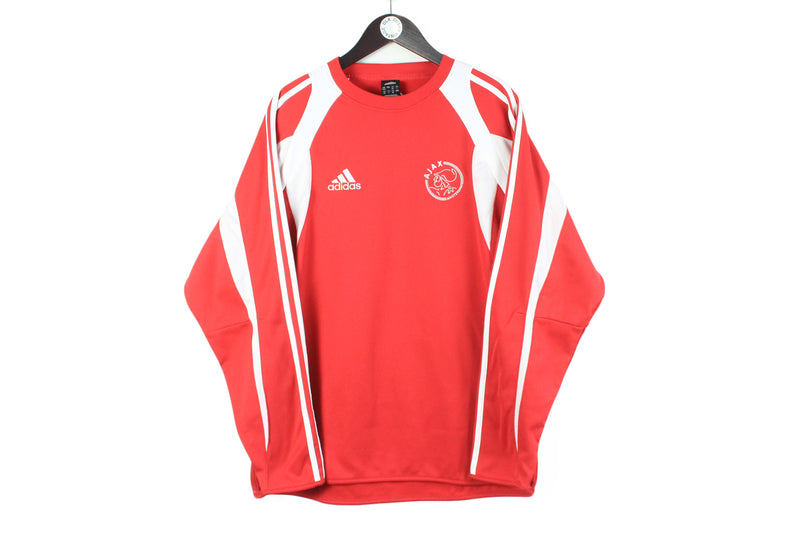 Vintage Ajax Amsterdam Adidas 2005 Sweatshirt Large