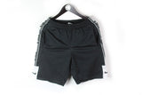 Vintage Nike Shorts XSmall / Small USA logo black gray 90's style sportswear