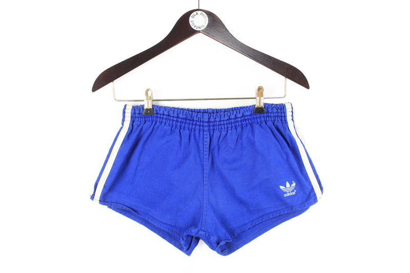 Vintage Adidas Shorts XSmall cotton 80s made in West Germany sport style retro shorts