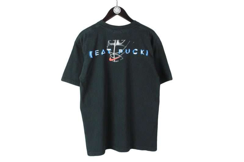 Vintage Nike "Eat Puck" T-Shirt Medium / Large