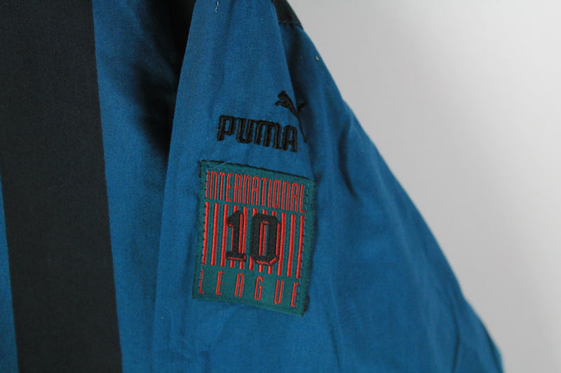 Vintage Puma Track Jacket Double Sided Large
