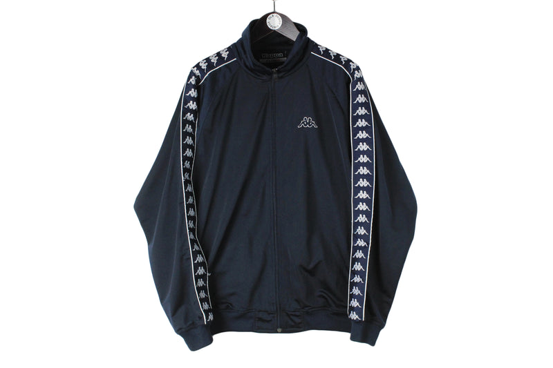 Vintage Adidas Track Jacket XLarge size men's retro sport wear full zip windbreaker 90's 80' style authentic athletic clothing classic full sleeve logo