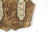 Vintage Johnny Hallyday Western Passion Vest XLarge
